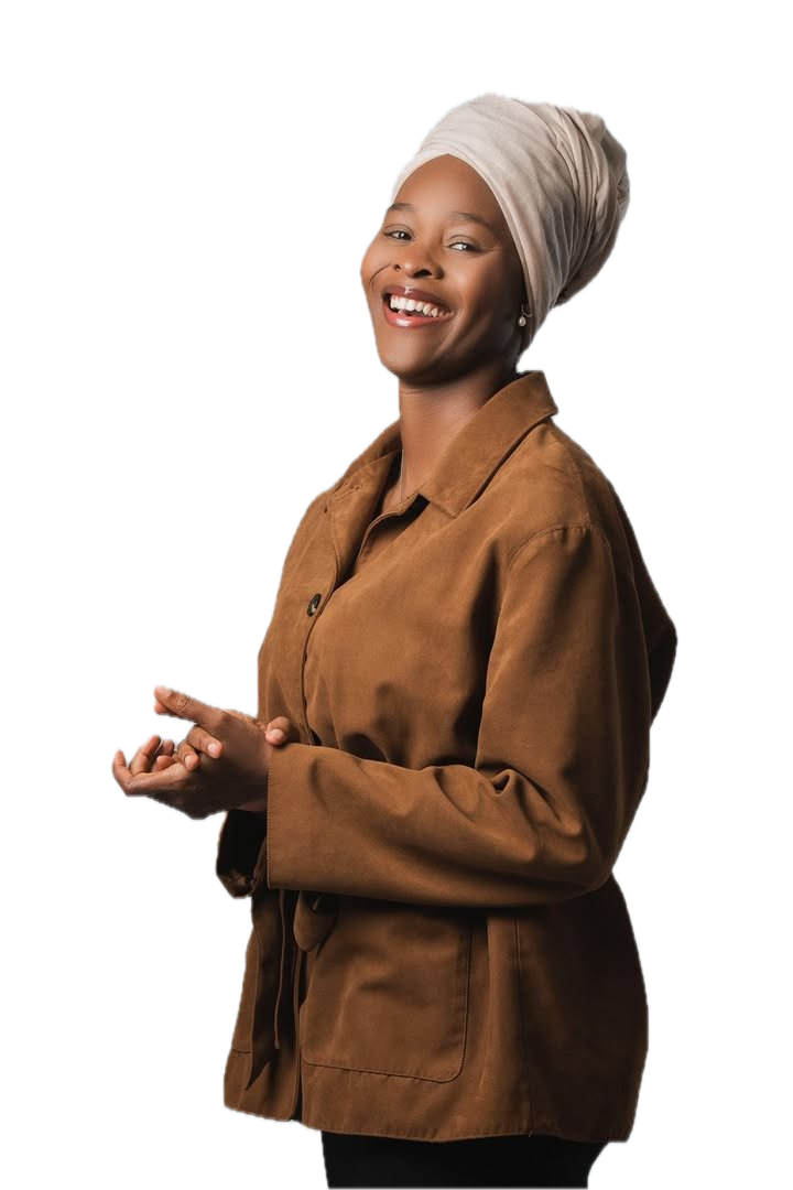 Adjoua Laetitia Konan, laughing